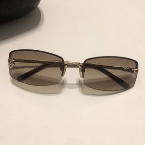 Chanel rhinestone CC 4093-b sunglasses